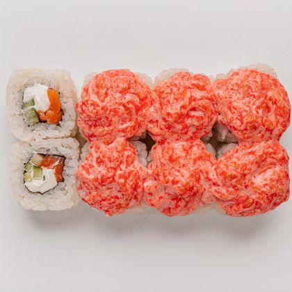 Запечённая Лава с лососем