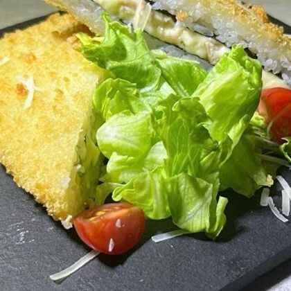 Оши-сэндвич с курицей