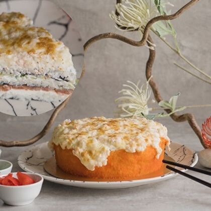 Запеченный Оши-торт «Бусидо»