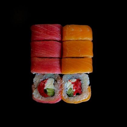 Ролл «Двойная рыбка»