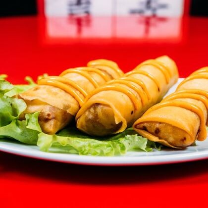 Харумаки с овощами