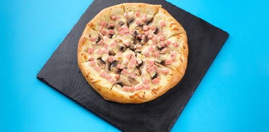 Пицца Ветчина и грибы 23 см