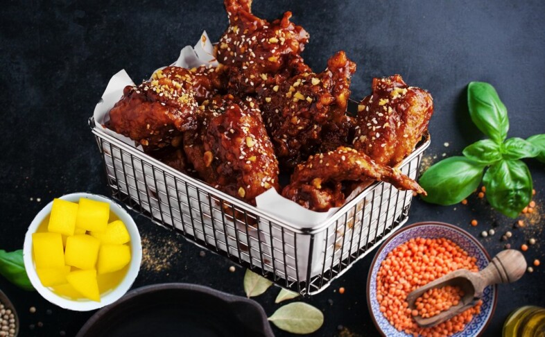 231 Крылья в кисло-сладком соусе