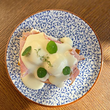 Чиабатта с фермерской ветчиной