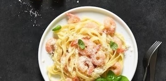 176 Карбонара с креветкой