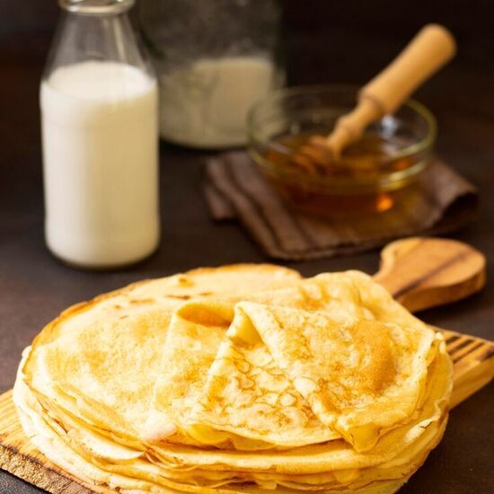 205 Блины со сливочным маслом