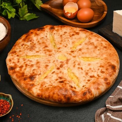 Хачапури с картошкой и сыром