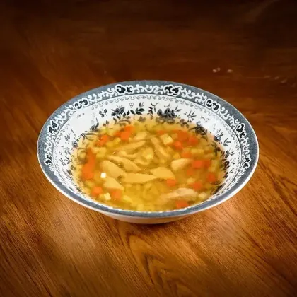 Детский суп куриный