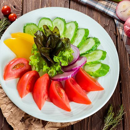 Свежие овощи