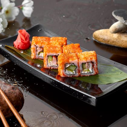 «Калифорния» с креветкой »