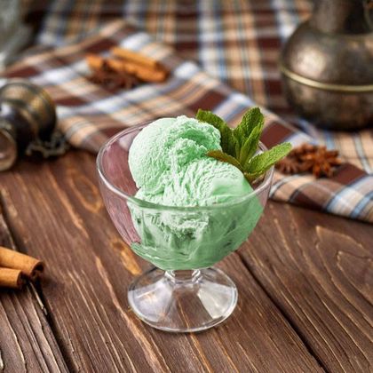 Мороженое фисташковое