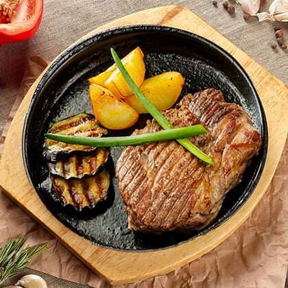 Стейк из свиной шеи