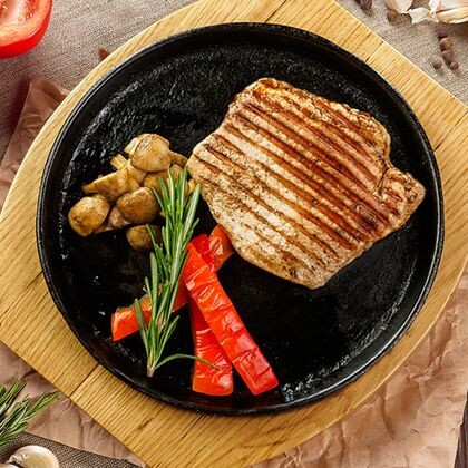 Стейк из свинины