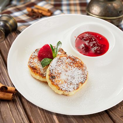 Сырники с изюмом