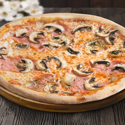 Пицца «Ветчина и грибы»