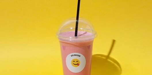 Молочный Коктейль Клубничный