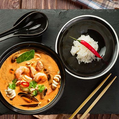 Том Ям с креветкой