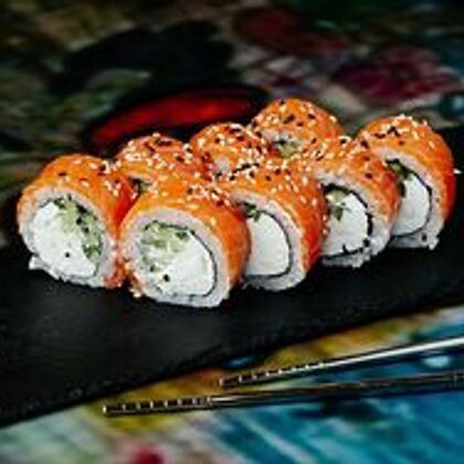 Ролл «Филадельфия классическая» с лососем