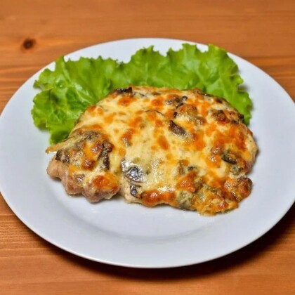 Свинина с грибочками