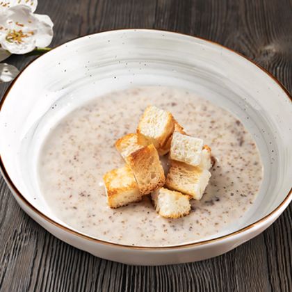 Крем суп грибной