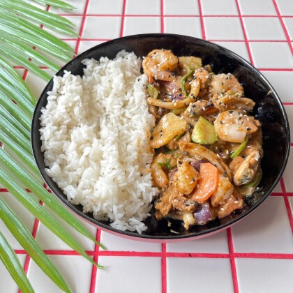 Карри с морепродуктами