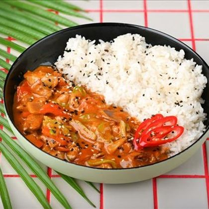 Чикен карри с рисом