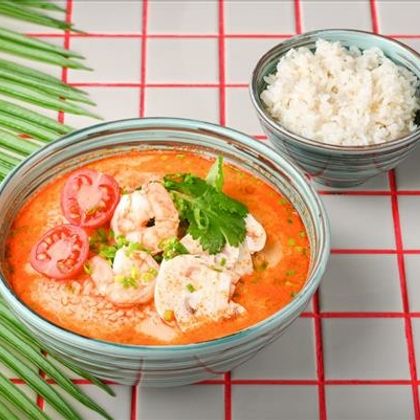 Том Ям с морепродуктами