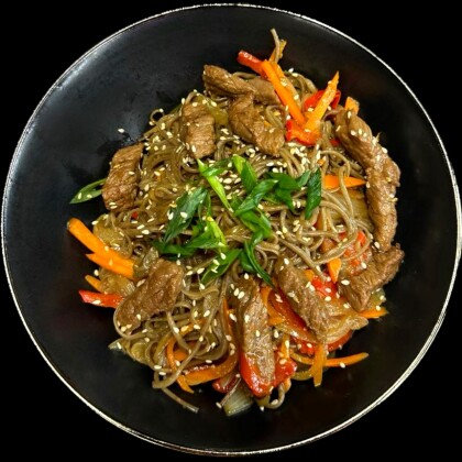 Соба с говядиной