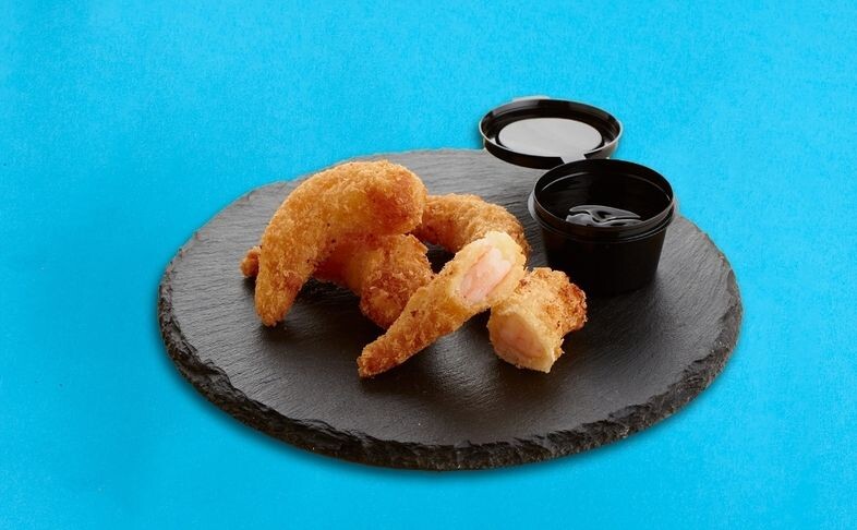 Креветки в панировке 4шт