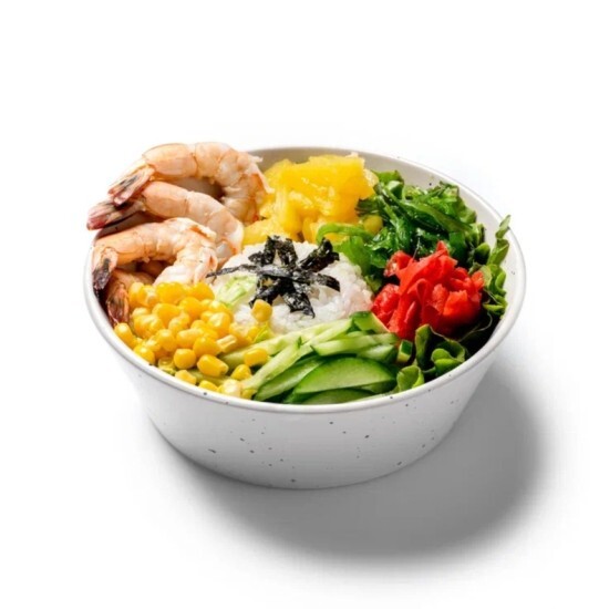 Поке с креветкой