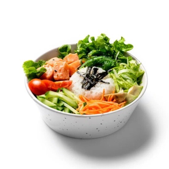 Поке с лососем