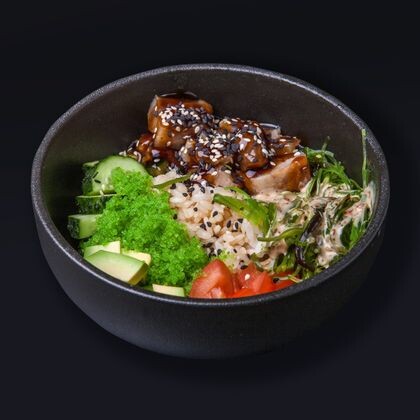 Поке с угрём