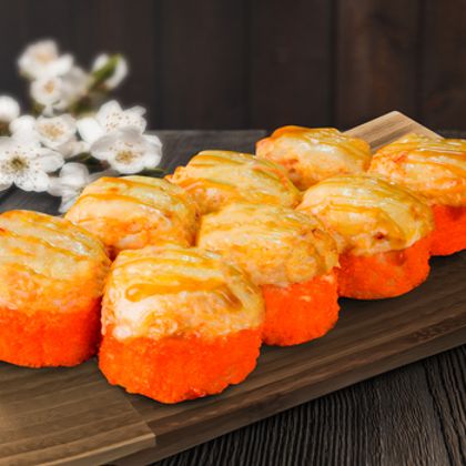 Запеченный ролл Камчатка