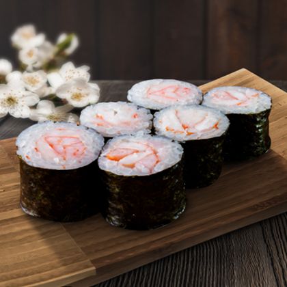 Маки с креветкой