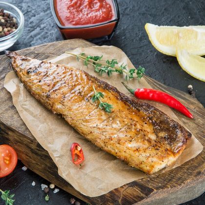 Скумбрия на мангале