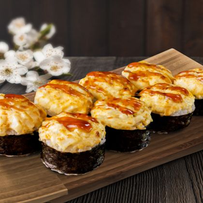 Запеченный ролл Киото