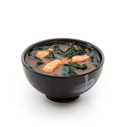 Суимоно суп с лососем