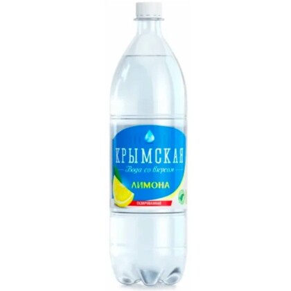 Вода (крым) со вкусом лимона 1 лт