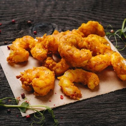 Креветки в панировке