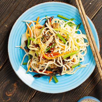 Вок с креветками/Shrimp Wok