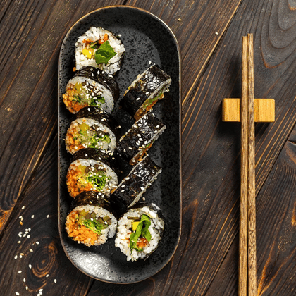 Кимпаб с говядиной/Kimpab with beef