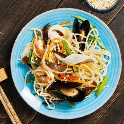 Вок с морепродуктами/Seafood Wok