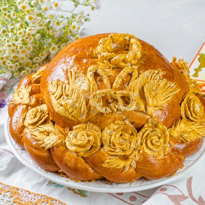 Свадебный каравай «Царский»