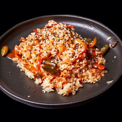 Тяхан с овощами