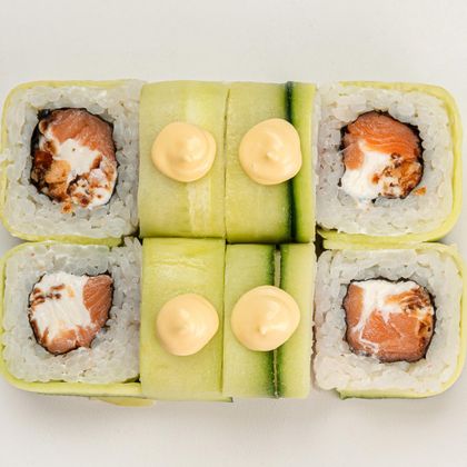 Фрэш с лососем