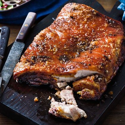 Грудинка свиная на мангале