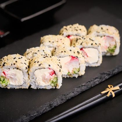 Ролл "Сливочный с креветкой" | халяль