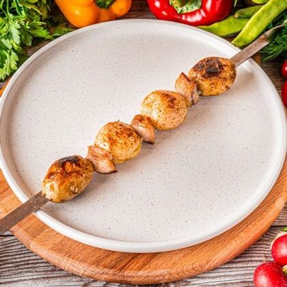 Картофель на углях