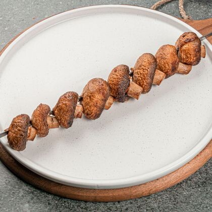 Шампиньоны на углях