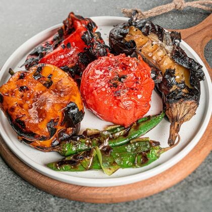 Овощи на углях